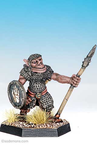 ME42 White Hand Orcs v2 - Spear D