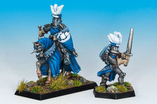 ME75 Knight of Dol Amroth - Mounted & On Foot