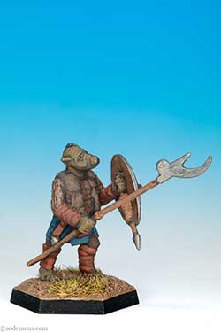 GNL3 - Gnoll with Glaive-Fauchard
