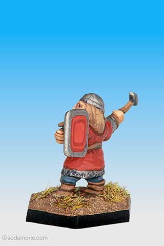 DWF2 - Dwarf Swinging One-Handed Pick