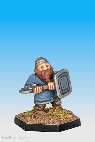 DWF5 - Dwarf Swinging Two-Handed Axe