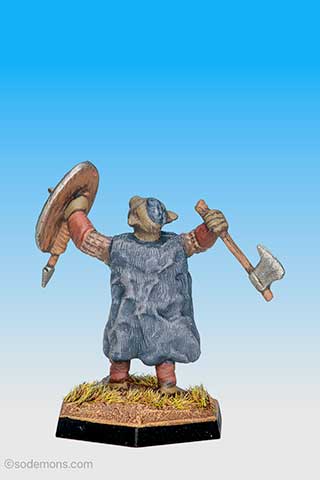 GNL1 - Gnoll Chieftain with Broadaxe