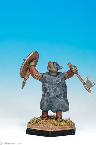 GNL1 - Gnoll Chieftain with Broadaxe