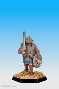 GNL2 - Gnoll Guard with Two-Handed Sword