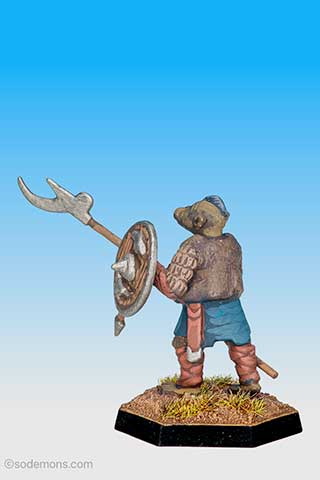 GNL3 - Gnoll with Glaive-Fauchard