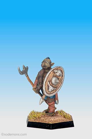 GNL3 - Gnoll with Glaive-Fauchard