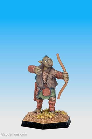 GNL4 - Gnoll Firing Bow