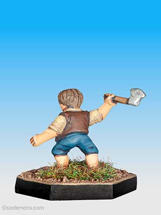 HOB5: Hobbits with Hand-Axes