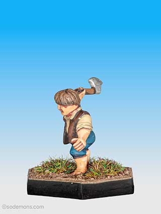 HOB5: Hobbits with Hand-Axes