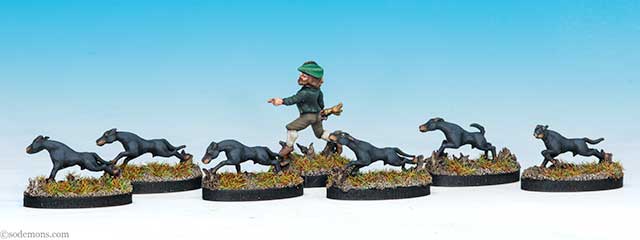 VFW Set 4: The Hunter and his Hounds