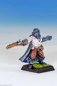 Hooded Witch Hunter with Pistol