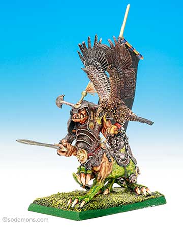 Shaggoth, Dragon Ogre Champion of Nurgle