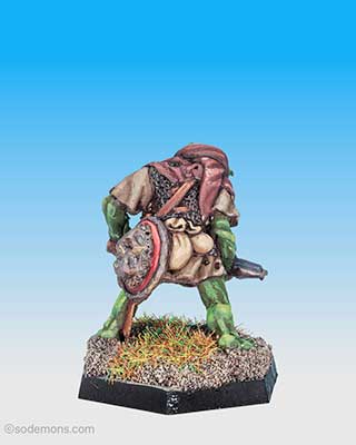 FTO12 Orc Bodyguard with Battleaxe