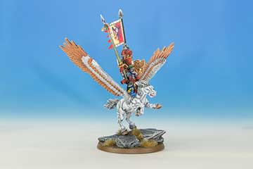 MB15 Imperial Hero Riding a Pegasus