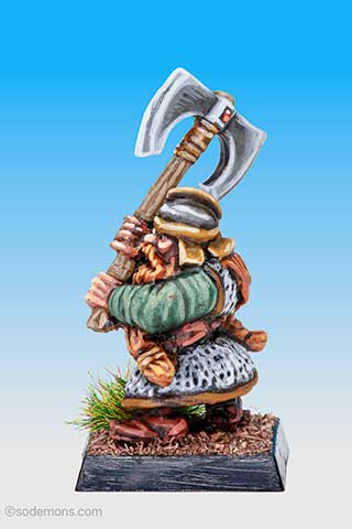 Dwarf Warrior with Axe A