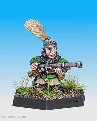 Halfling with Handgun