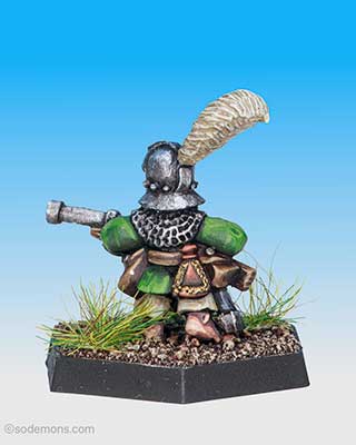 Halfling with Handgun