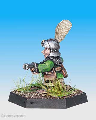 Halfling with Handgun