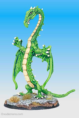 01-327 Rearing Fire Drake