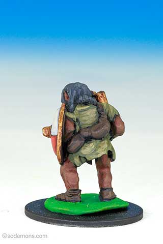 Dark Troll with Large Axe