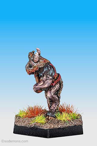 RQB14 Broo In Chainmail Hood with Mace