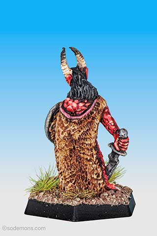 RQB36 Scaly Broo with Scimitar & Shield