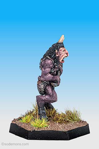 RQB37 One-Horned Broo with 2 Handed Axe