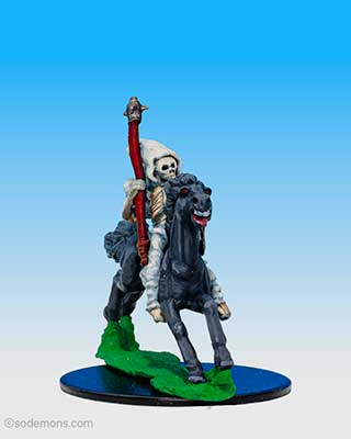 FF66 Skeleton Rider on Horse of Hell