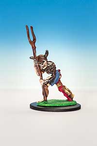 FTS8 Skeleton advancing with Pitchfork