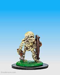 FTS11 Dwarf Skeleton with Axe and Shield