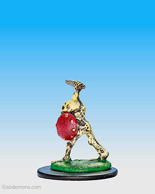FTS12 Halfling Skeleton with Dagger and Shield