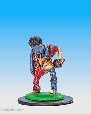 FTS1 Skeleton advancing with Sword and Shield