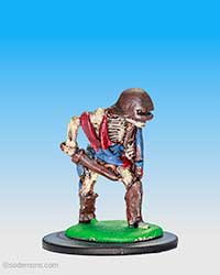 FTS1 Skeleton advancing with Sword and Shield