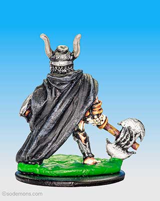 FTS25 Skeleton Champion with Haunted Axe and Laughing Shield