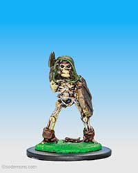 FTS5 Skeleton attacking with Axe and Shield