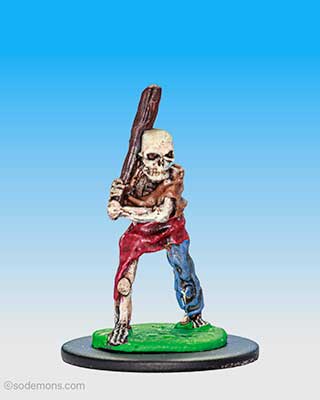 FTS7 Skeleton swinging Club