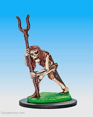 FTS8 Skeleton advancing with Pitchfork