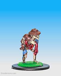 FTS9 Skeleton attacking with Dagger