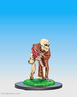 FTS9 Skeleton attacking with Dagger