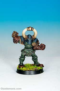 Chaos Bloodbowl Player
