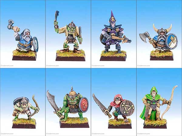 2nd and 3rd Edition Plastic Regiments