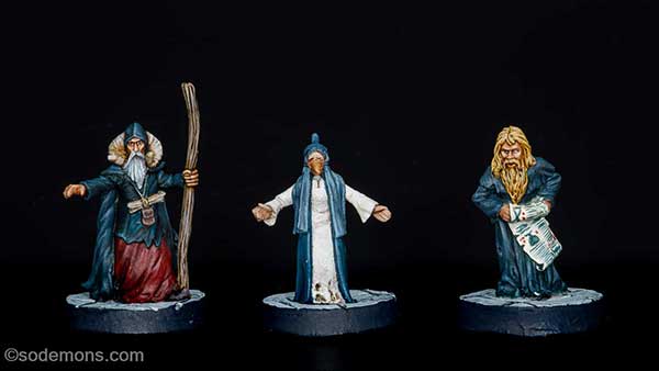 MM09 The Sorcerer, MM10 The Wise Man, MM20 The Witch