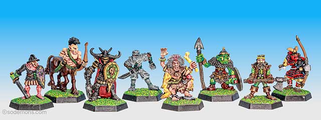 The Talisman Adventure Characters