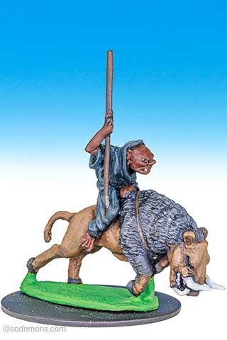 Tusk Rider with Spear on Tusker