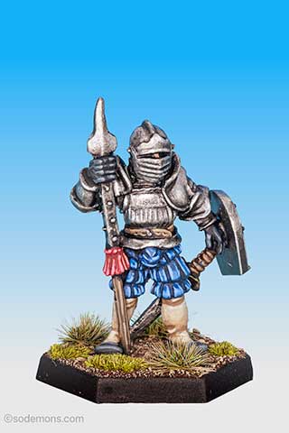 Mercenary with Short Spear