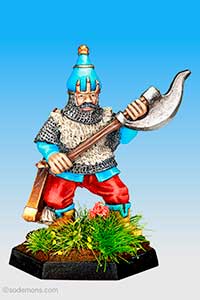 Eastern Fighter with Bardiche