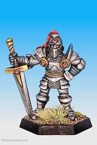Knight with Two Handed Sword