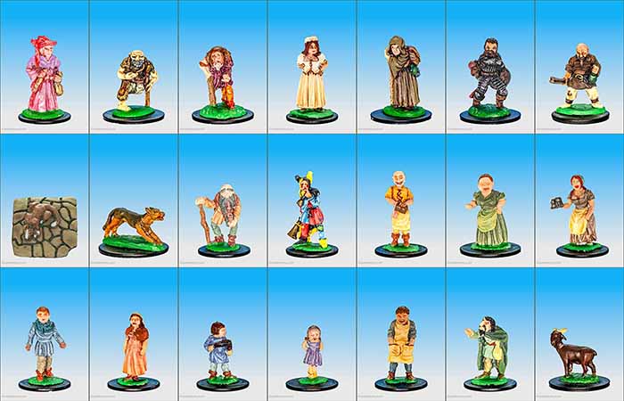 F Series Villagers
