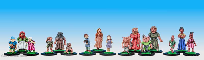  F series - Females and Children