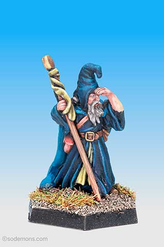 Wizard looking out